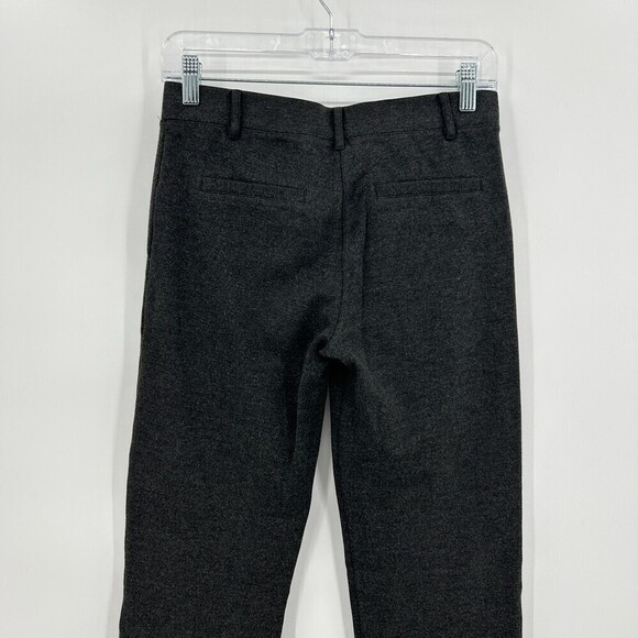 BETABRAND Gray Ponte Dress Yoga Pants Straight Leg Stretch Pants Size Small - Picture 5 of 6
